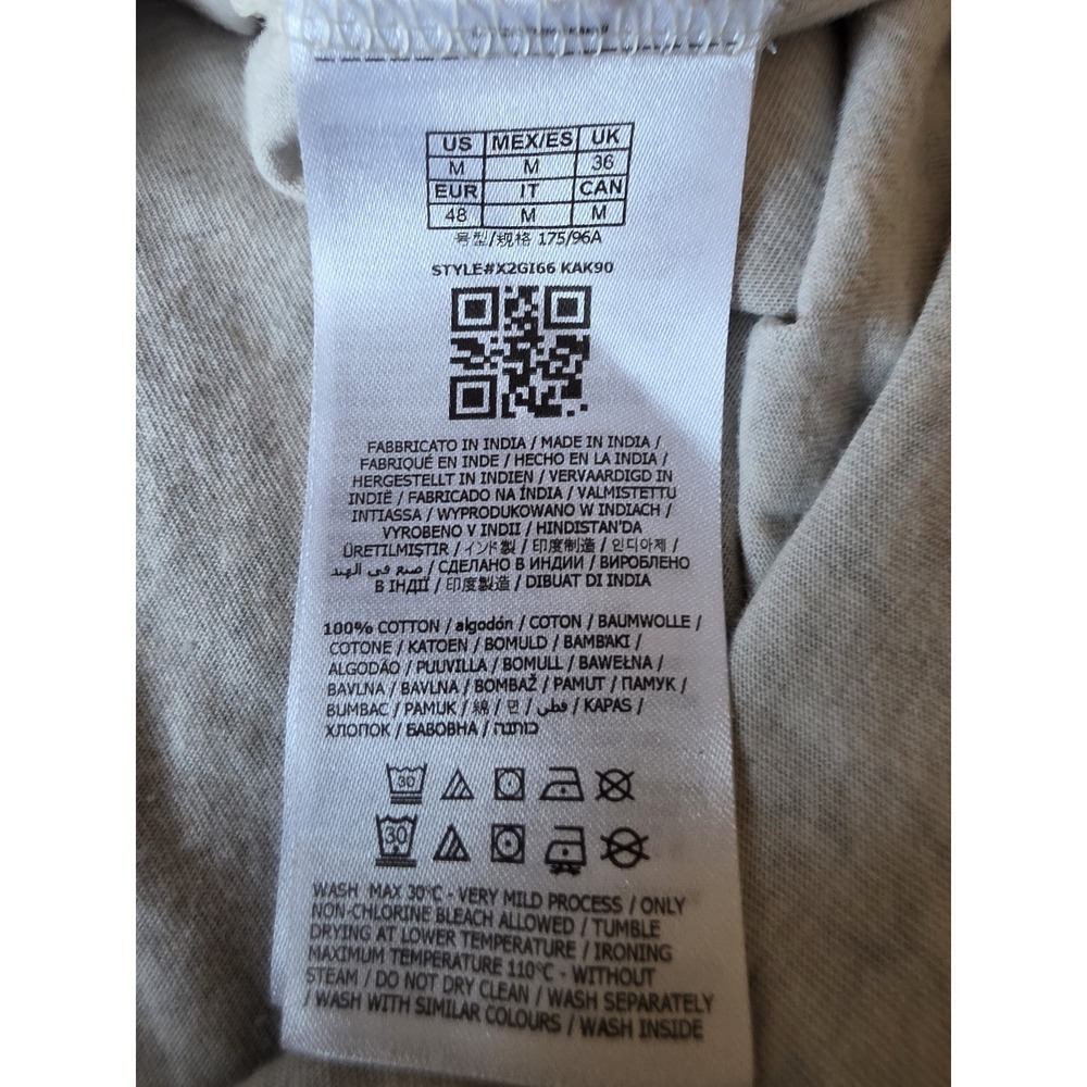 Guess Men's Graphic T-Shirt Size M Multi-Color Cotton Round Neck Streetwear Tee - Picture 4 of 6